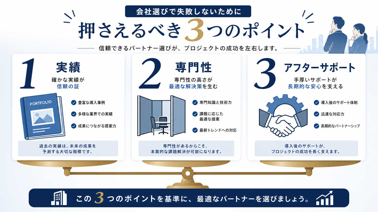 空間ブランディングを依頼する際の会社選びのポイント